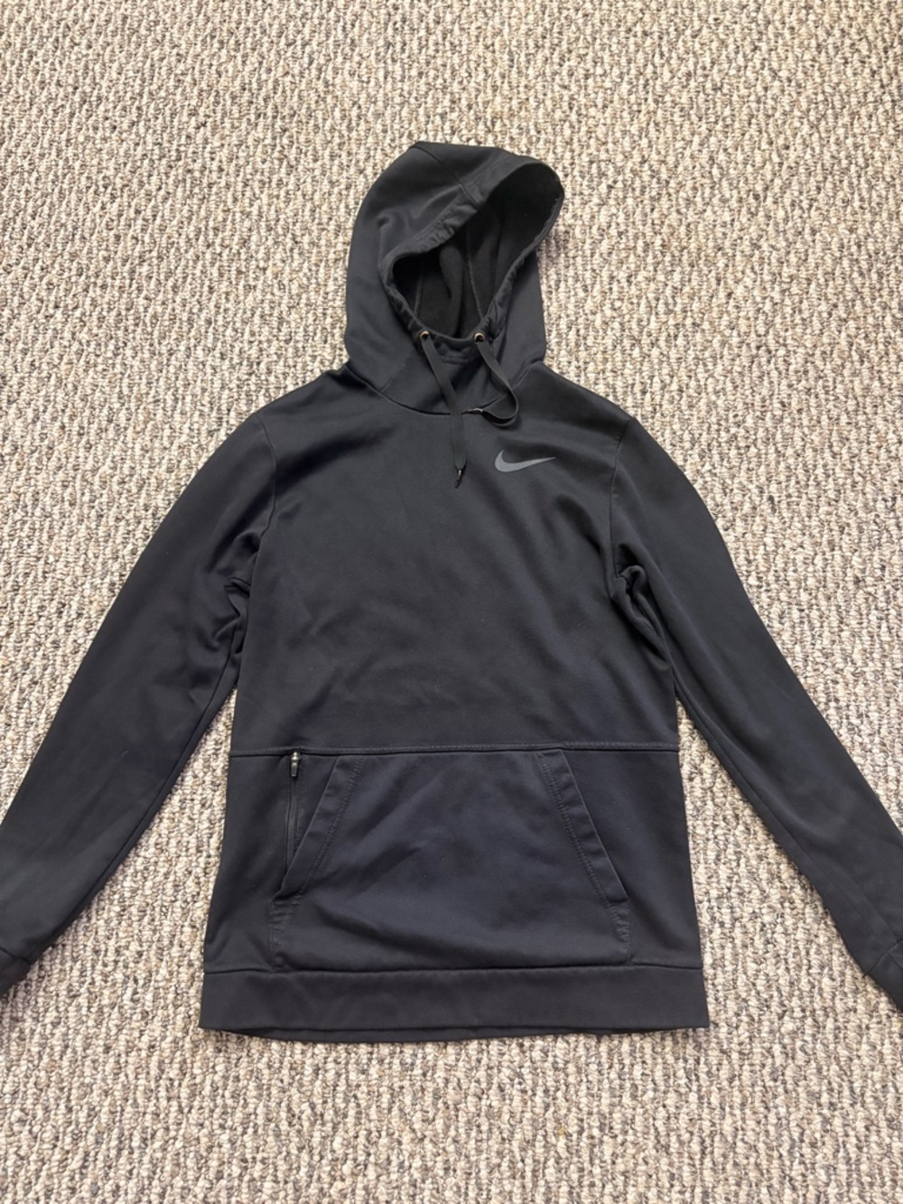 Nike Black Dri-FIT Hooded Sweatshirt